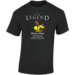 Marco Reus Germany Legend Soccer Futbol Retro Graphic Unisex Soft Cotton Black T Shirt