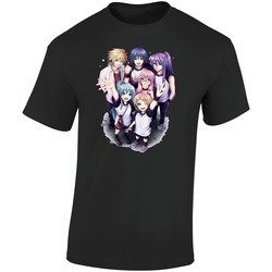 Vocaloid 18bl Retro Graphic Unisex Soft Cotton Black T Shirt
