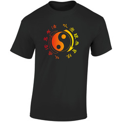 Jeet Kune Do Logo Retro Graphic Unisex Soft Cotton Black T Shirt