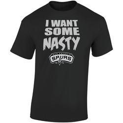 San Antonio Spurs I Want Some Nasty Retro Graphic Unisex Soft Cotton Black T Shirt