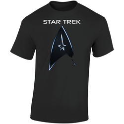 Star Trek Retro Graphic Unisex Soft Cotton Black T Shirt