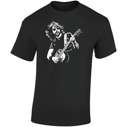 Dave Grohl Retro Graphic Unisex Soft Cotton Black T Shirt