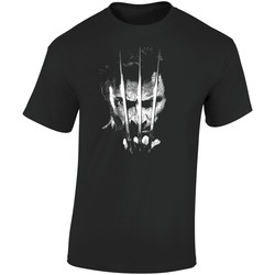 Wolverine Movie Superhero Mutant Retro Graphic Unisex Soft Cotton Black T Shirt