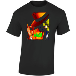 The Mask Funny Movie Retro Graphic Unisex Soft Cotton Black T Shirt