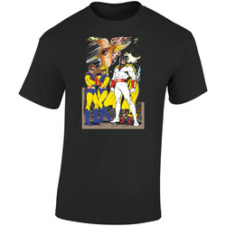 Space Ghost Retro Cartoon Team Retro Graphic Unisex Soft Cotton Black T Shirt