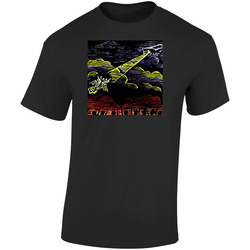 Explosions In The Sky Those Who Tell The Truth Retro Graphic Unisex Soft Cotton Black T Shirt