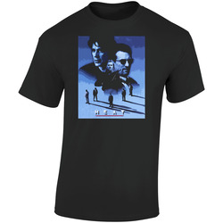 Heat Al Pacino Deniro 90s Movie Retro Graphic Unisex Soft Cotton Black T Shirt