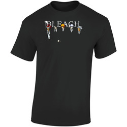 Bleach Anime Manga Retro Graphic Unisex Soft Cotton Black T Shirt