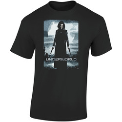 Underworld Horror Sci Fi Movie Kate Beckinsale Retro Graphic Unisex Soft Cotton Black T Shirt