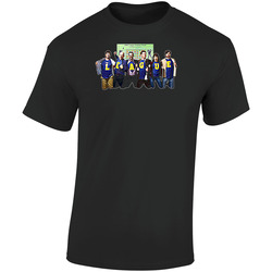 The League Comedy Tv Show Retro Graphic Unisex Soft Cotton Black T Shirt