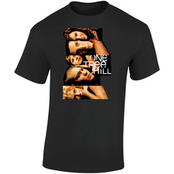 One Tree Hill Tv Show Retro Graphic Unisex Soft Cotton Black T Shirt