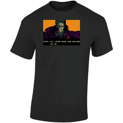 All Your Base Are Belong To Us Video Game Retro Graphic Unisex Soft Cotton Black T Shirt