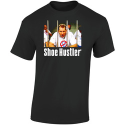 Al Bundy Shoe Hustler Married With Children Retro Graphic Unisex Soft Cotton Black T Shirt