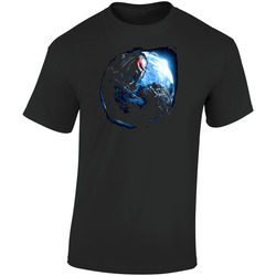 Aliens Vs Predator Movie Game Retro Graphic Unisex Soft Cotton Black T Shirt