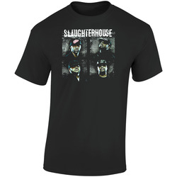 Slaughter House Rap Retro Graphic Unisex Soft Cotton Black T Shirt