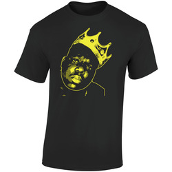 Biggie Smalls Brooklyn Hip Hop Rap Music Retro Graphic Unisex Soft Cotton Black T Shirt