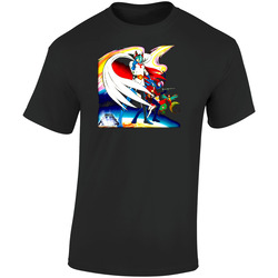 G Force Anime Retro Graphic Unisex Soft Cotton Black T Shirt