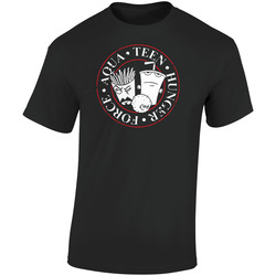Aqua Teen Hunger Force Tv Retro Graphic Unisex Soft Cotton Black T Shirt