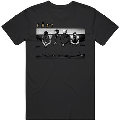 The Fray Alternative Rock Group Retro Graphic Unisex Cotton Black T Shirt