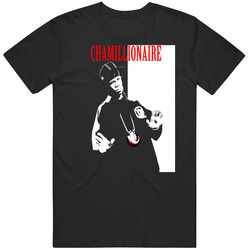 Chamillionaire Scarface style Hip Hop (2).jpg Retro Graphic Unisex Cotton Black T Shirt