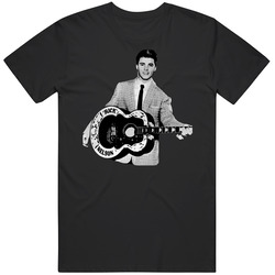 Ricky Nelson Teen Heartthrob Idol Retro Graphic Unisex Cotton Black T Shirt