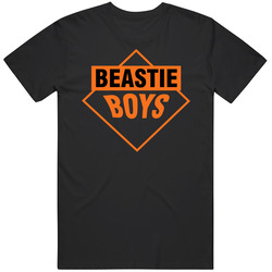 Beastie Boys Retro Rap Nyc Cool Rob Pattinson Retro Graphic Unisex Cotton Black T Shirt