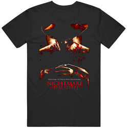 A Nightmare On Elm Street Retro Graphic Unisex Cotton Black T Shirt
