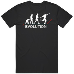 Soccer Evolution Funny Sports Retro Graphic Unisex Cotton Black T Shirt