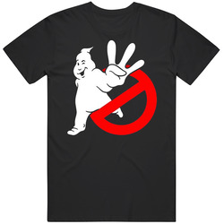 Ghostbusters 3 Movie Logo Concept Retro Graphic Unisex Cotton Black T Shirt
