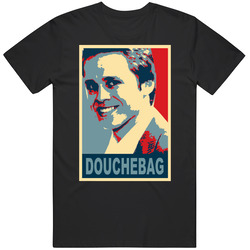 Spencer Pratt Douchebag Retro Graphic Unisex Cotton Black T Shirt