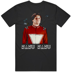 Mork And Mindy Nanu Nanu Retro Graphic Unisex Cotton Black T Shirt