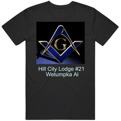 Hill City Retro Graphic Unisex Cotton Black T Shirt