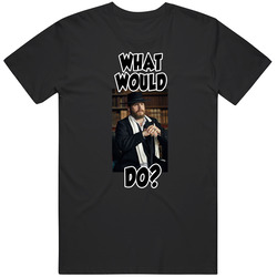 Alfie Peaky Blind Gangster England Retro Graphic Unisex Cotton Black T Shirt