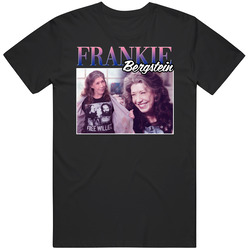 Frankie Bergstein Grace And Frankie 90s Style Retro Graphic Unisex Cotton Black T Shirt