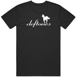 Deftoniwn 2 Retro Graphic Unisex Cotton Black T Shirt
