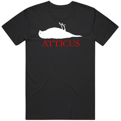 Atticiwan Retro Graphic Unisex Cotton Black T Shirt