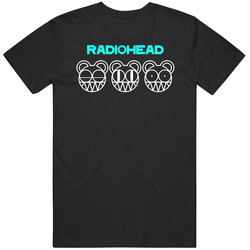 Radiohd Retro Graphic Unisex Cotton Black T Shirt