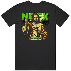 Nofx Retro Graphic Unisex Cotton Black T Shirt