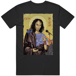 Dio Retro Graphic Unisex Cotton Black T Shirt