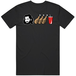 Jorge Masvidal 3 Piece And A Soda American Mma Fighter Slogan Retro Graphic Unisex Cotton Black T Shirt
