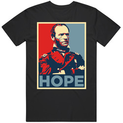 William Tecumseh Sherman Hope Essential History Buff Gift T Retro Graphic Unisex Cotton Black T Shirt