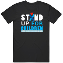 Child Abuse Awareness And Prevention Month Retro Graphic Unisex Cotton Black T Shirt