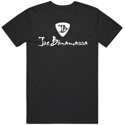 Joe Bonamassa 1 Retro Graphic Unisex Cotton Black T Shirt