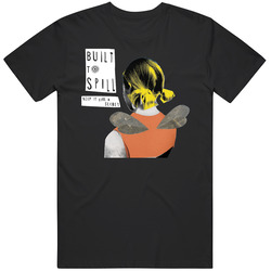 Built To Spill Band 3 Retro Graphic Unisex Cotton Black T Shirt