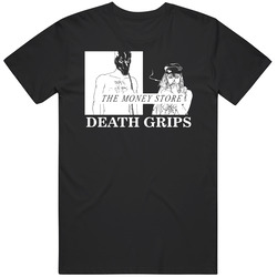Death Grips Band 1 Retro Graphic Unisex Cotton Black T Shirt