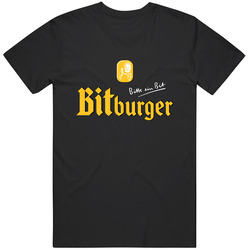 Bitburger Retro Graphic Unisex Cotton Black T Shirt