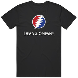 Dead And Company 2 Retro Graphic Unisex Cotton Black T Shirt