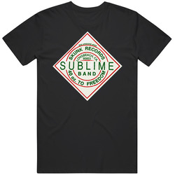 Sublime 4 Retro Graphic Unisex Cotton Black T Shirt