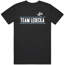 Ester Ledecka Czech Republic Team Winter Olympic Athlete Alpine Skiing Fan Retro Graphic Unisex Cotton Black T Shirt
