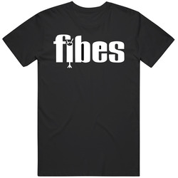 Fibes Blac Retro Graphic Unisex Cotton Black T Shirt